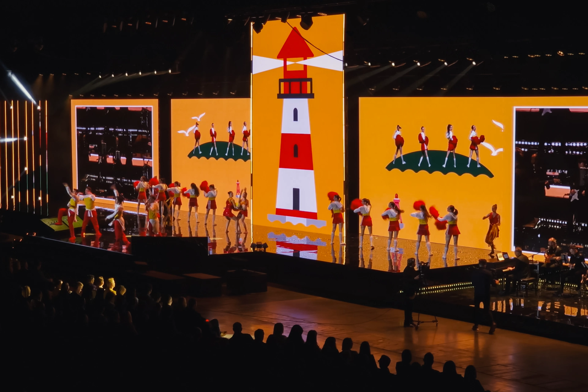 Konwencja McDonald’s Gdańsk 2025 AmberExpo grupa taneczna X-RAY Dance Group choreografia Anna Milej tancerki multiplikacja sport taniec nowoczesny event McDonald's cheerleaders koncert opening