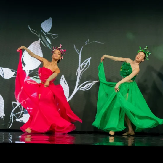 4 żywioły etiudy choreograficzne cztery żywioły powietrze woda ogień ziemia multimedia show multimedialne występ taneczny zespół taneczny X-Ray Dance Group choreograf Anna Milej grafika cover 2026